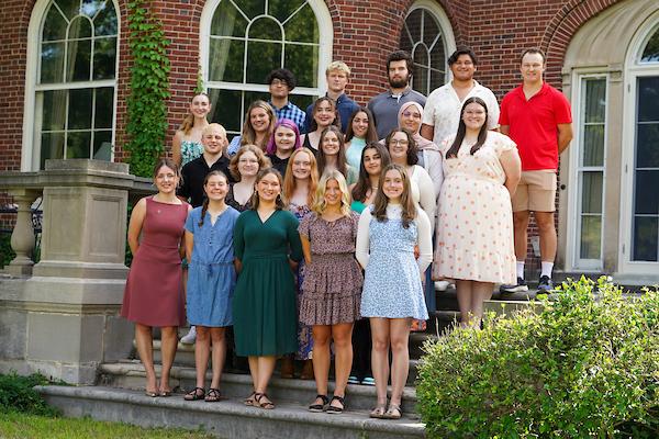 residence life staff group photo